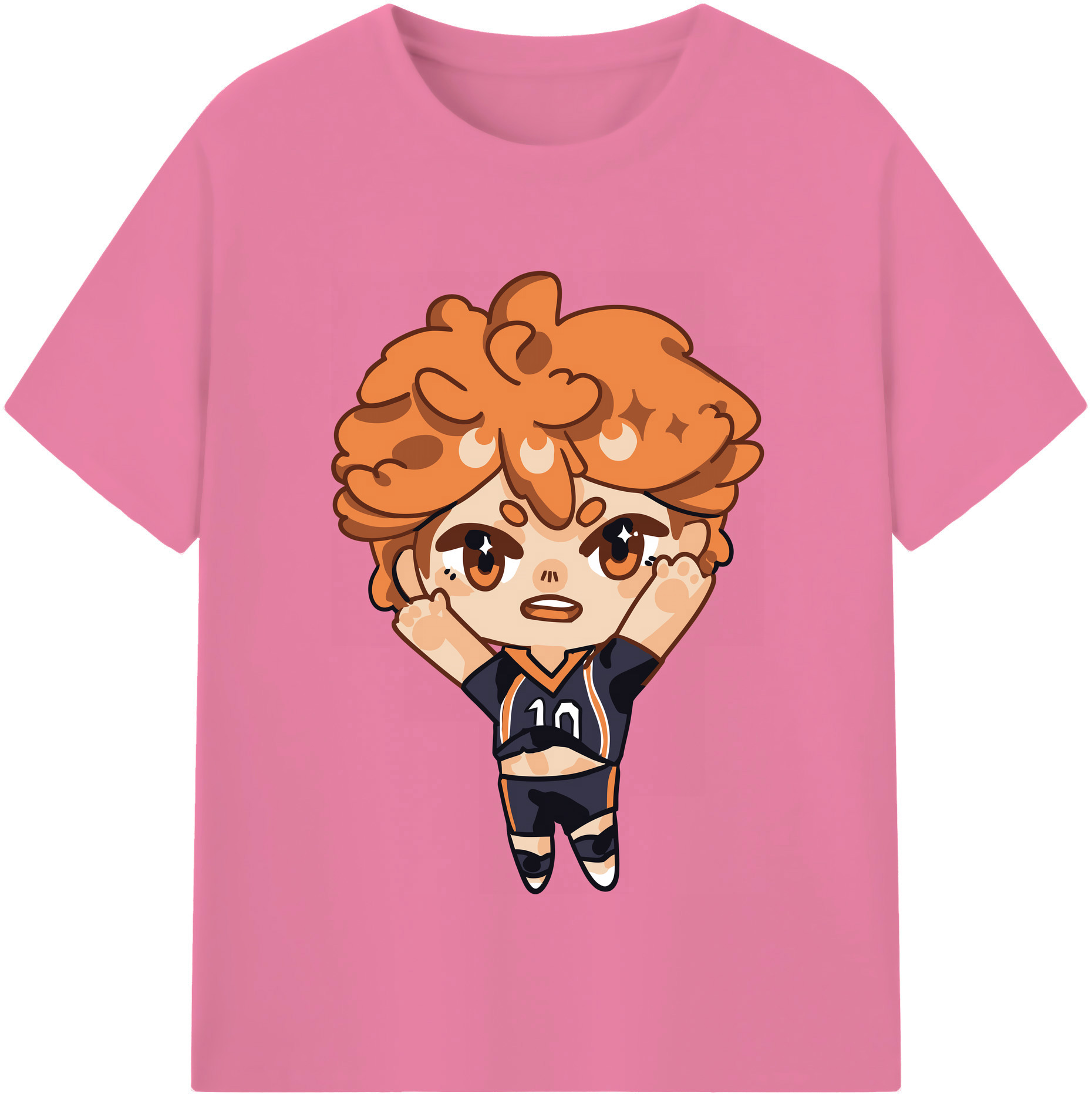 （画像用） ハイキュー!! Haikyu!! 綿100％半袖Tシャツ（フロントプリント）